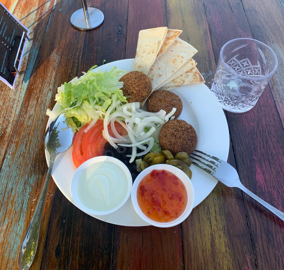 FALAFEL COMBO with chips