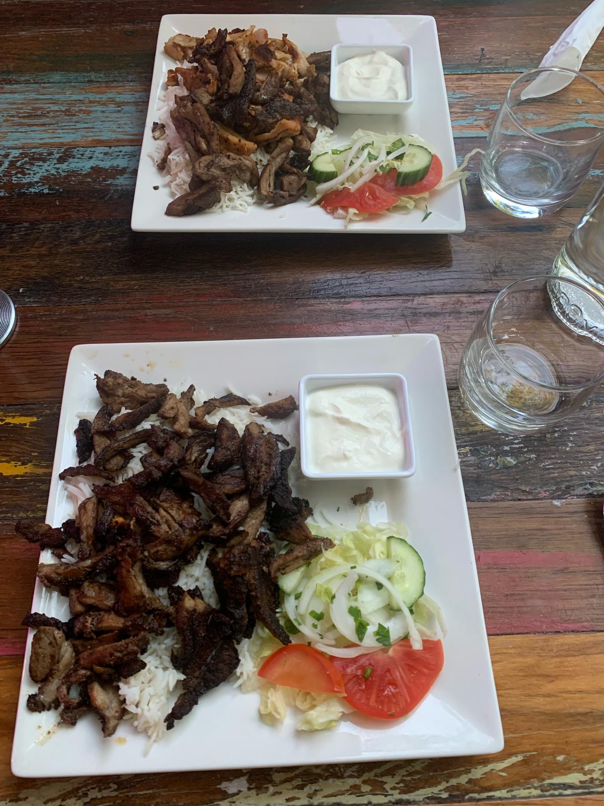 Lamb Kebab Plate