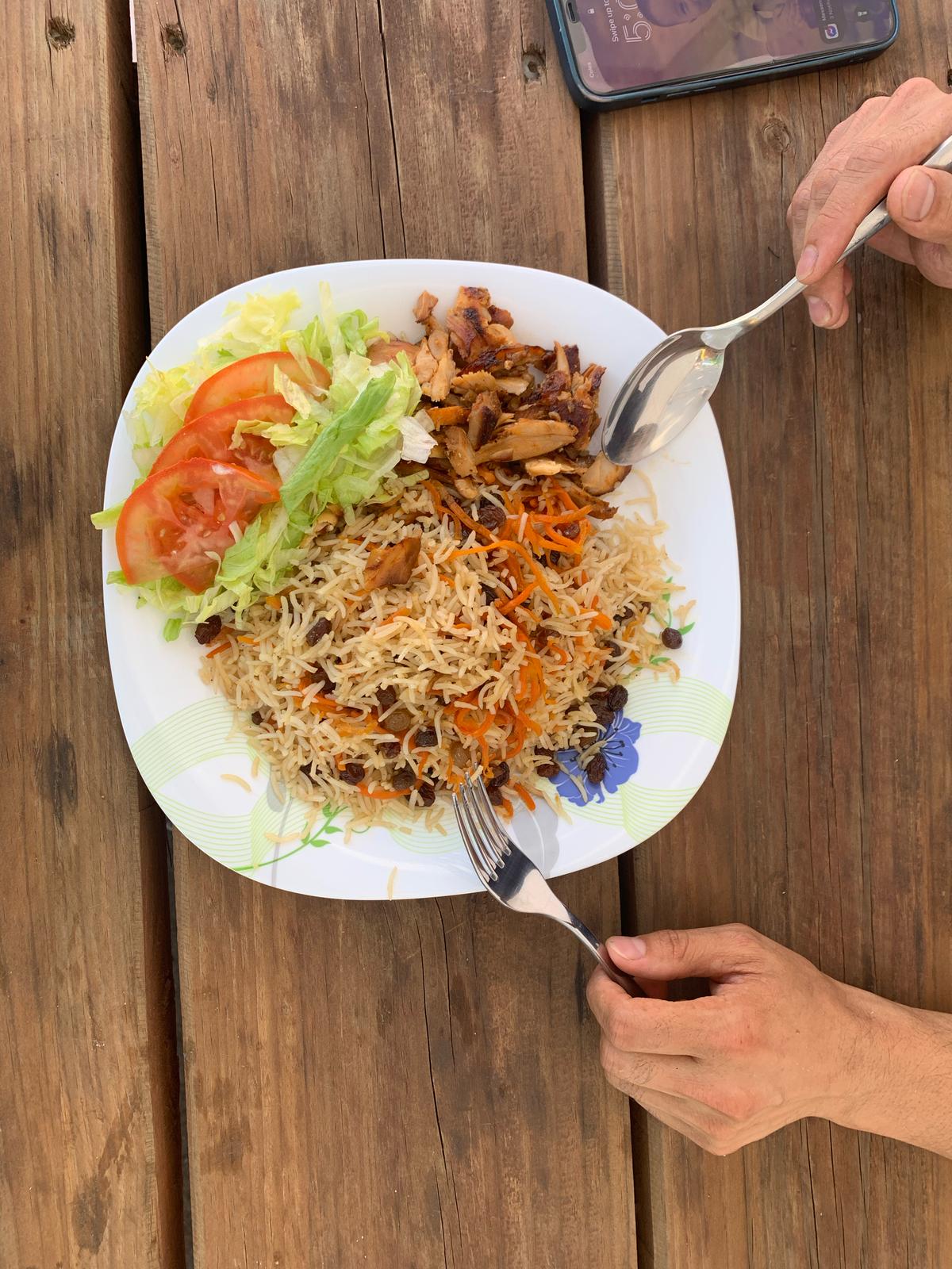 Qabuli Plaw with Chicken